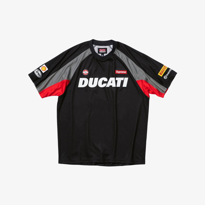 SUPREME x DUCATI SS24 SOCCER JERSEY  足球短袖T恤