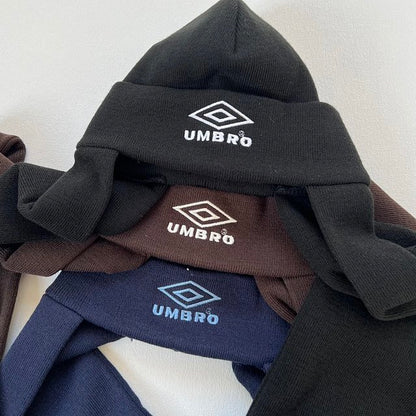 UMBRO SP Scarf Beanie - 別注款二合一針織圍巾冷帽