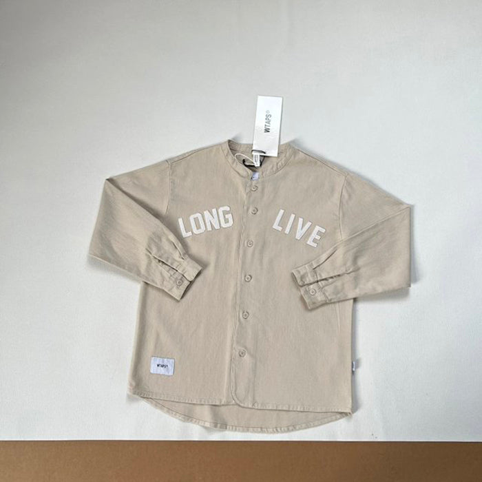 WTAPS LEAGUE BASEBALL FLANNEL SHIRT 西山徹法蘭絨棒球襯衫