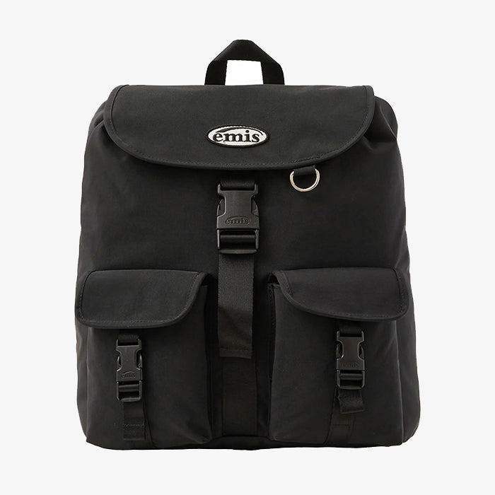 EMIS Double Pocket Backpack 雙口袋尼龍後背包