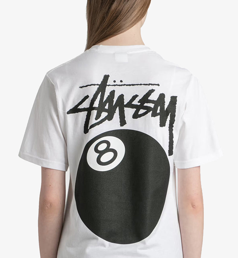 STUSSY 8號印花球短袖T恤