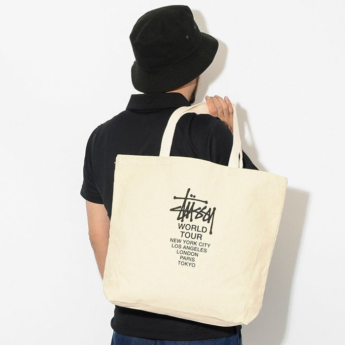 STUSSY WORLD TOUR BAG 世界巡迴購物袋