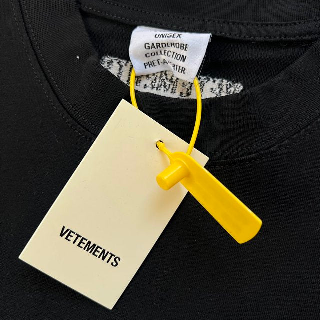 VETEMENTS 漸變印花短袖T恤