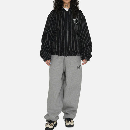 玩酷Plus+潮流服飾嚴選】STUSSY X NIKE STRIPED WOOL JACKET 條紋羊毛