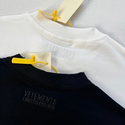 VETEMENTS 漸變印花短袖T恤