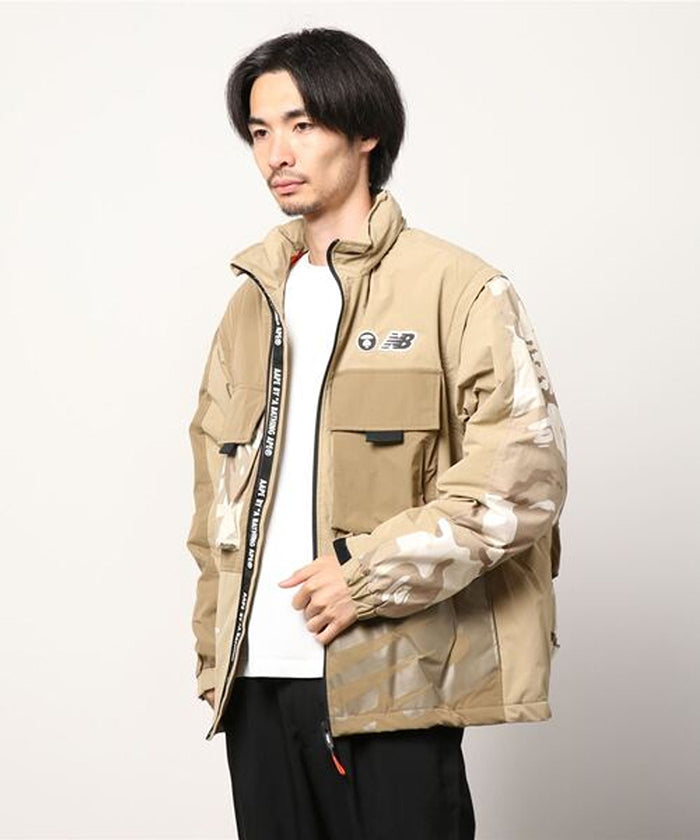 AAPE x New Balance Detachable Jacket 可拆卸機能鋪棉外套