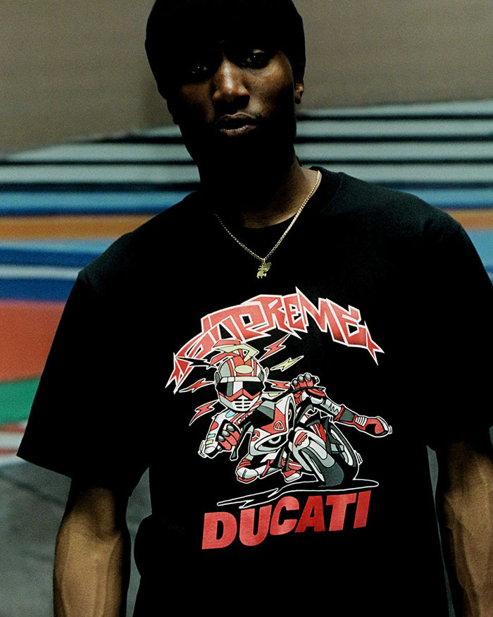 Supreme x Ducati  聯名短袖T恤