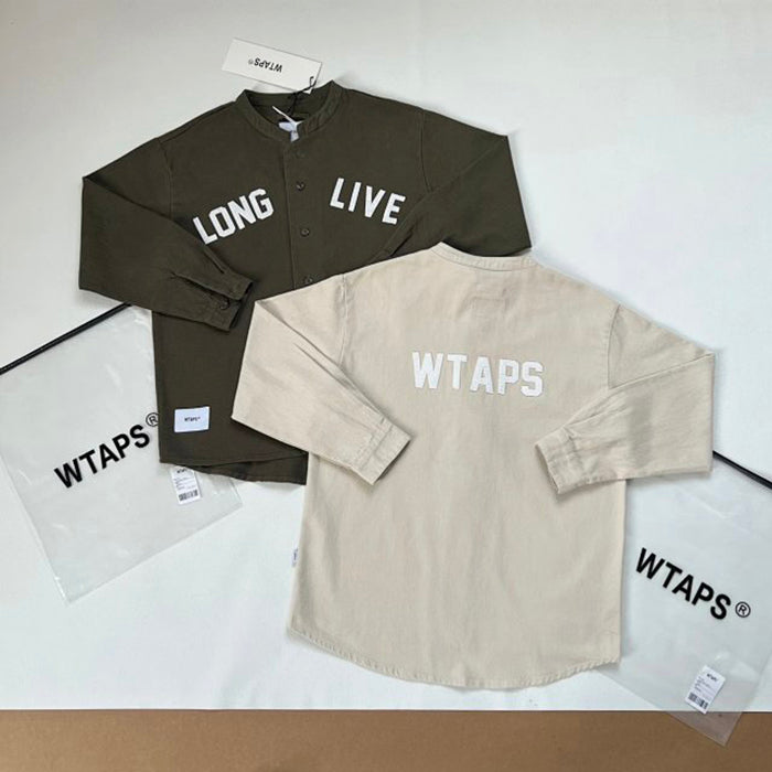 WTAPS LEAGUE BASEBALL FLANNEL SHIRT 西山徹法蘭絨棒球襯衫