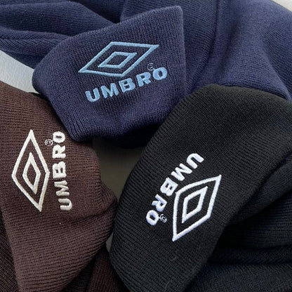 UMBRO SP Scarf Beanie - 別注款二合一針織圍巾冷帽