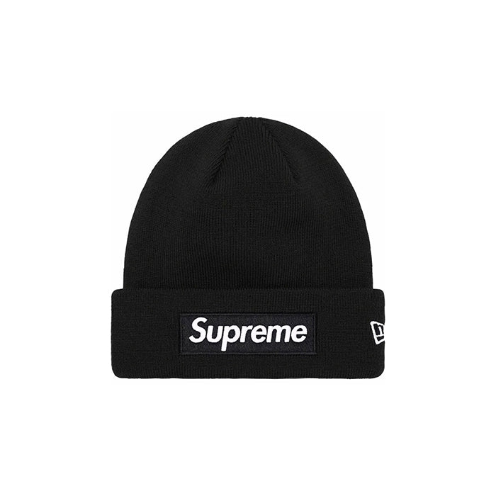 Supreme x New Era Box Logo Beanie 方形標誌聯名毛帽