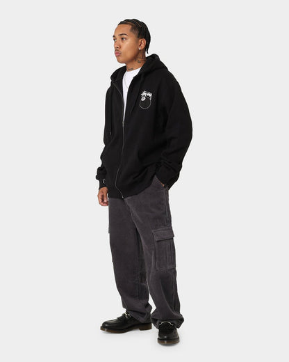 STUSSY 8 BALL ZIP HOODY 8號球印花 拉鍊連帽衛衣外套