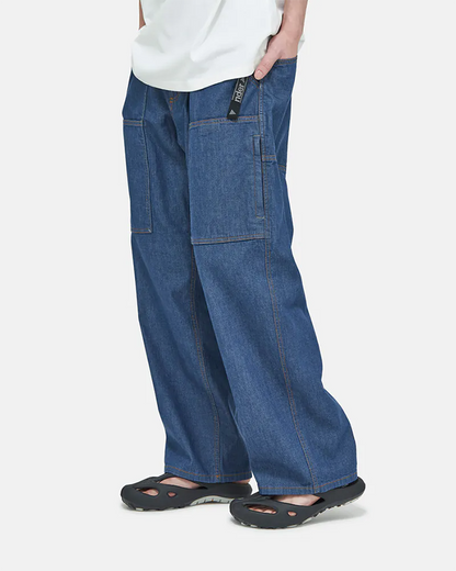 GRAMICCI x AND WANDER DENIM BAGGY PANT 多口袋丹寧工裝褲