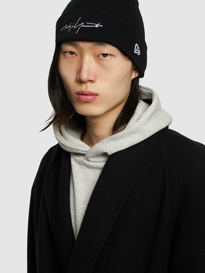 Yohji Yamamoto x New Era 山本耀司簽名刺繡聯名針織毛帽