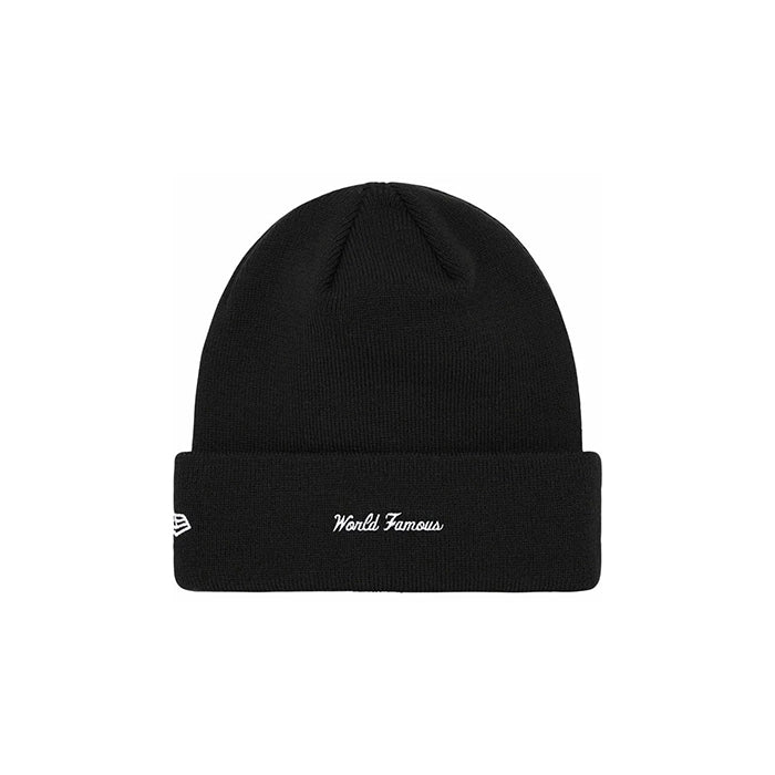 Supreme x New Era Box Logo Beanie 方形標誌聯名毛帽