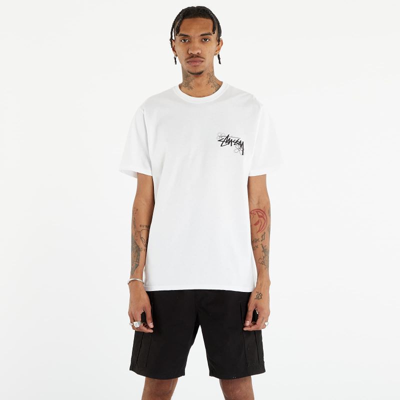 STUSSY SUMMER LB TEE  夏日塗鴉花卉短袖T恤