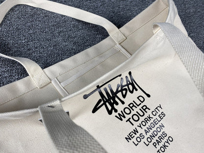 STUSSY WORLD TOUR BAG 世界巡迴購物袋