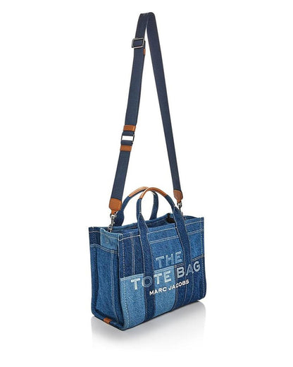 MARC JACOBS THE DENIM TOTE 牛仔拼接手提托特包