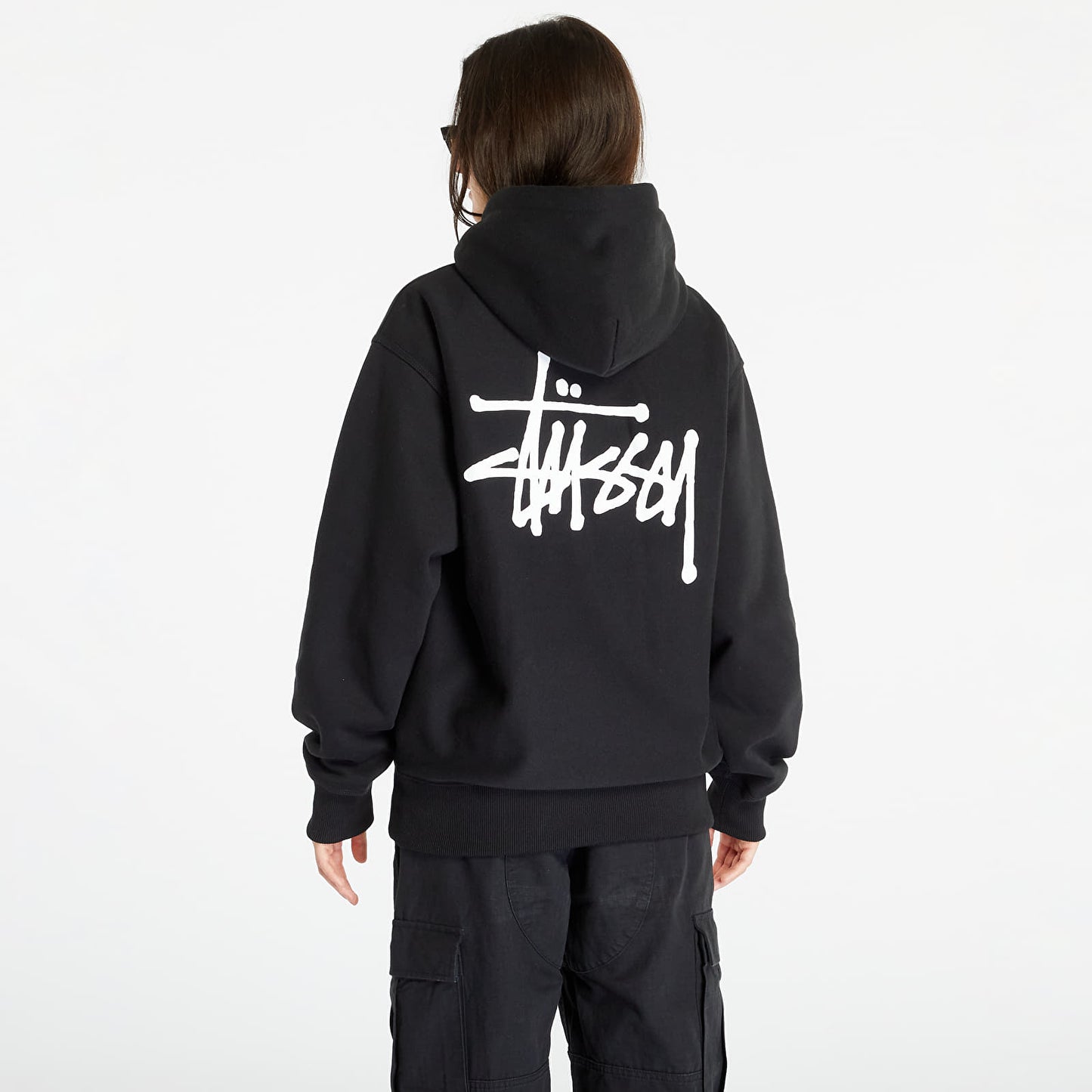 STUSSY BASIC FLEECE HOODIE 刷毛連帽上衣