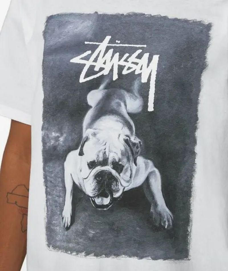 玩酷Plus+潮流服飾嚴選】STUSSY BULLDOG TEE 鬥牛犬短袖T恤短袖上衣棉