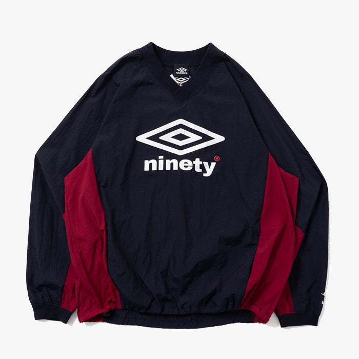 9090 × Umbro Nylon Pullover 復古尼龍運動長袖T恤