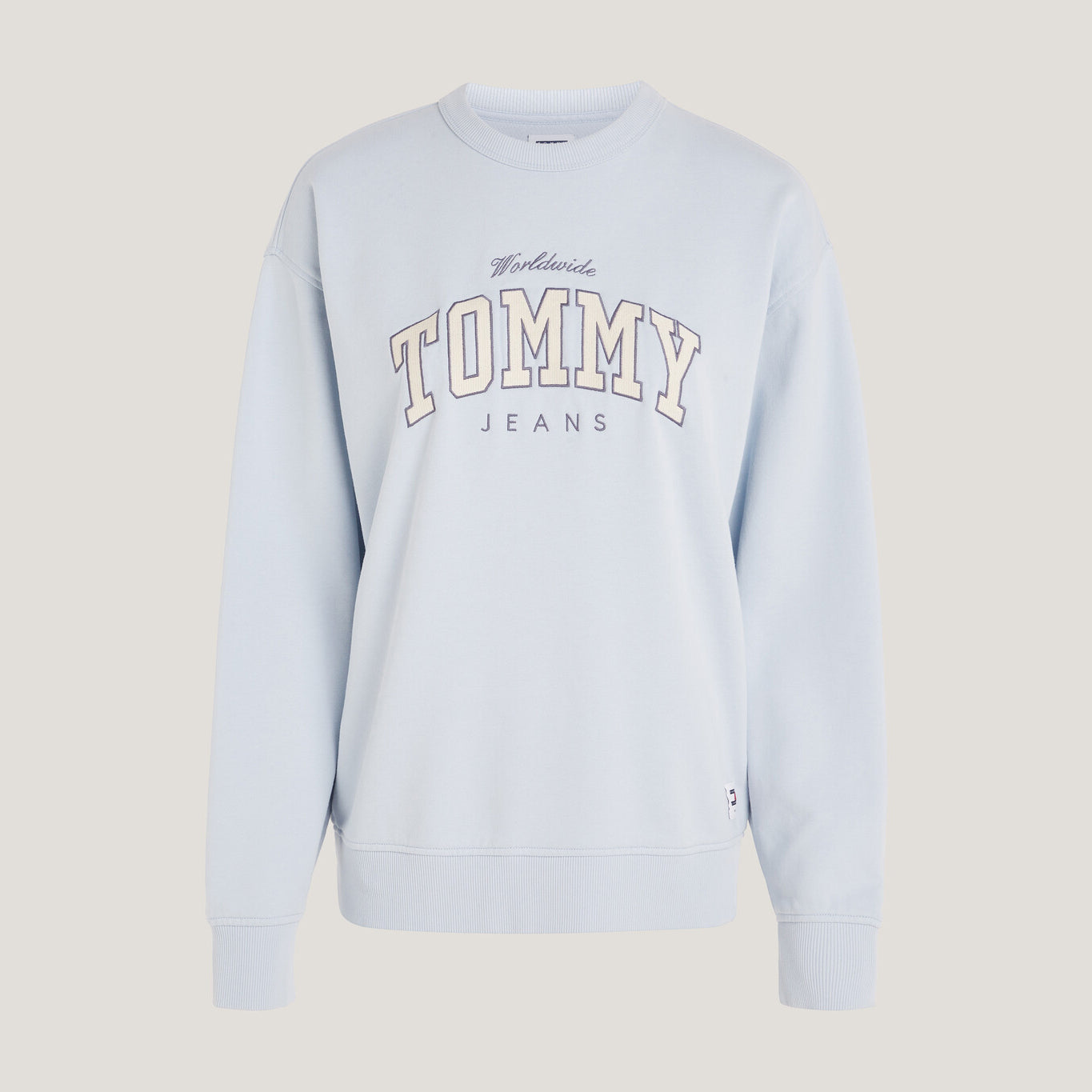 TOMMY JEANS 字母刷毛衛衣