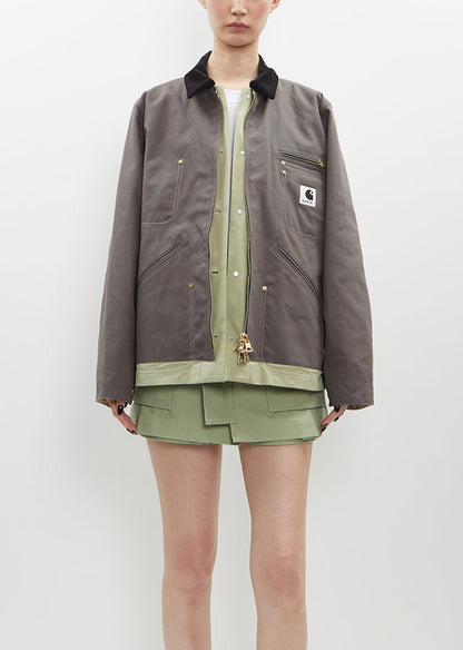 Carhartt WIP x Sacai Reversible Duck Jacket 雙面翻領夾克