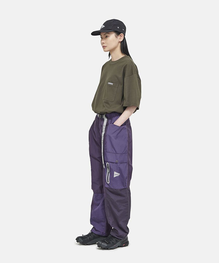 GRAMICCI x And Wander PATCHWORK WIND PANTS 拚布機能風褲