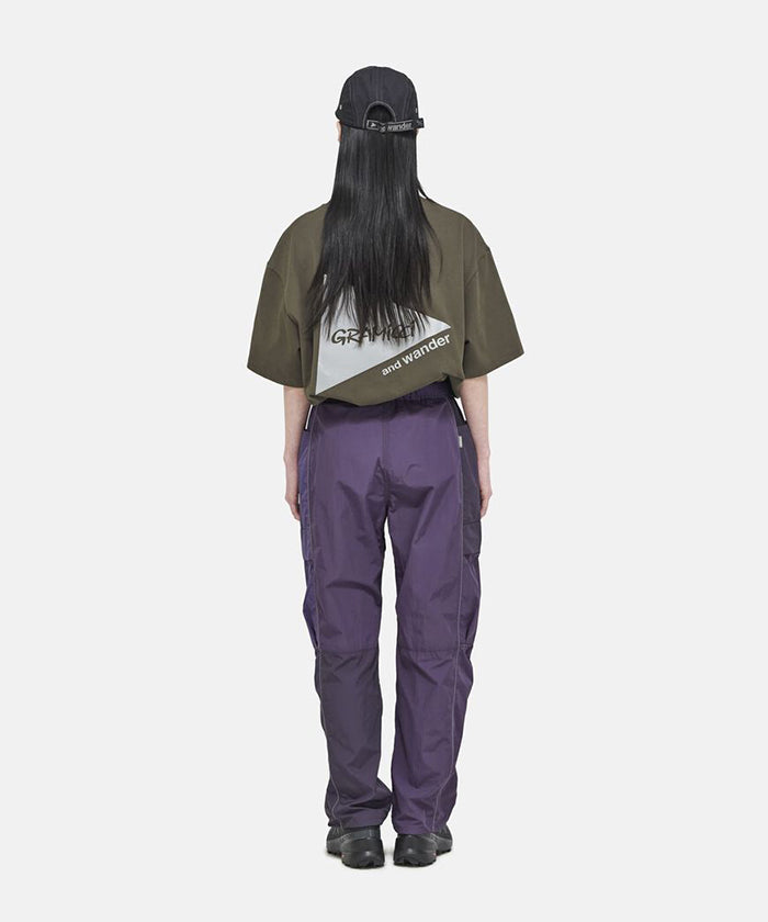 GRAMICCI x And Wander PATCHWORK WIND PANTS 拚布機能風褲