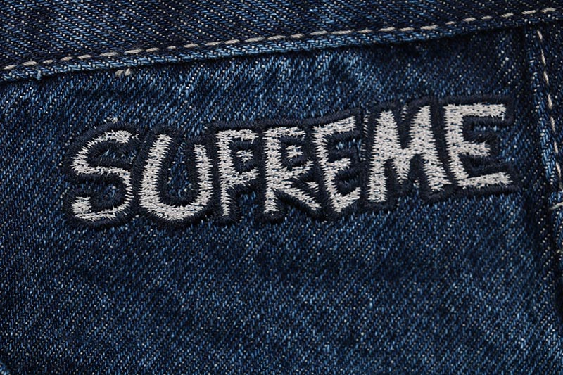 Supreme Smurfs Regular Jean 藍色小精靈丹寧牛仔褲