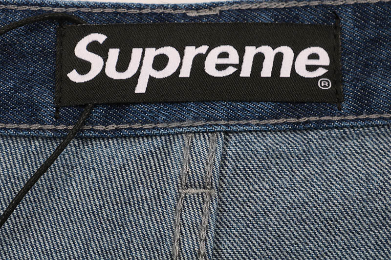 Supreme Smurfs Regular Jean 藍色小精靈丹寧牛仔褲