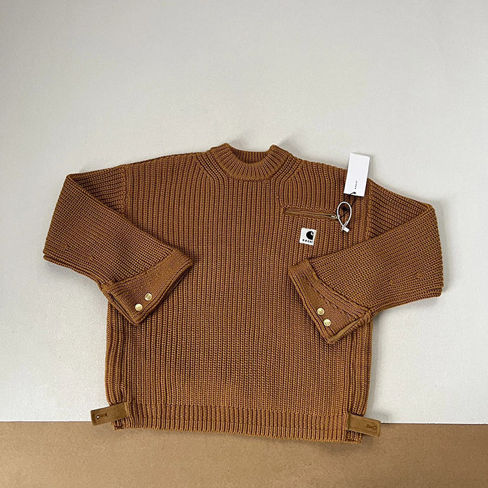 Sacai x Carhartt WIP Knit Detroit Pullover 卡哈特針織毛衣