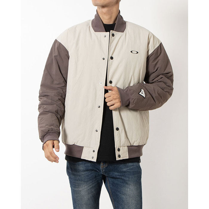 OAKLEY BORDERLESS VARSITY JACKET 機能拼色鋪棉外套