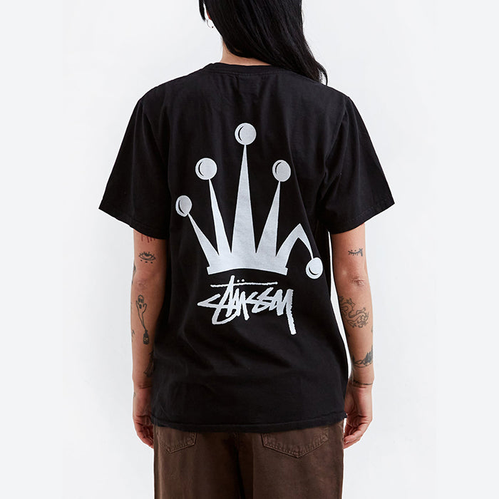 STUSSY 皇冠印花短袖T恤