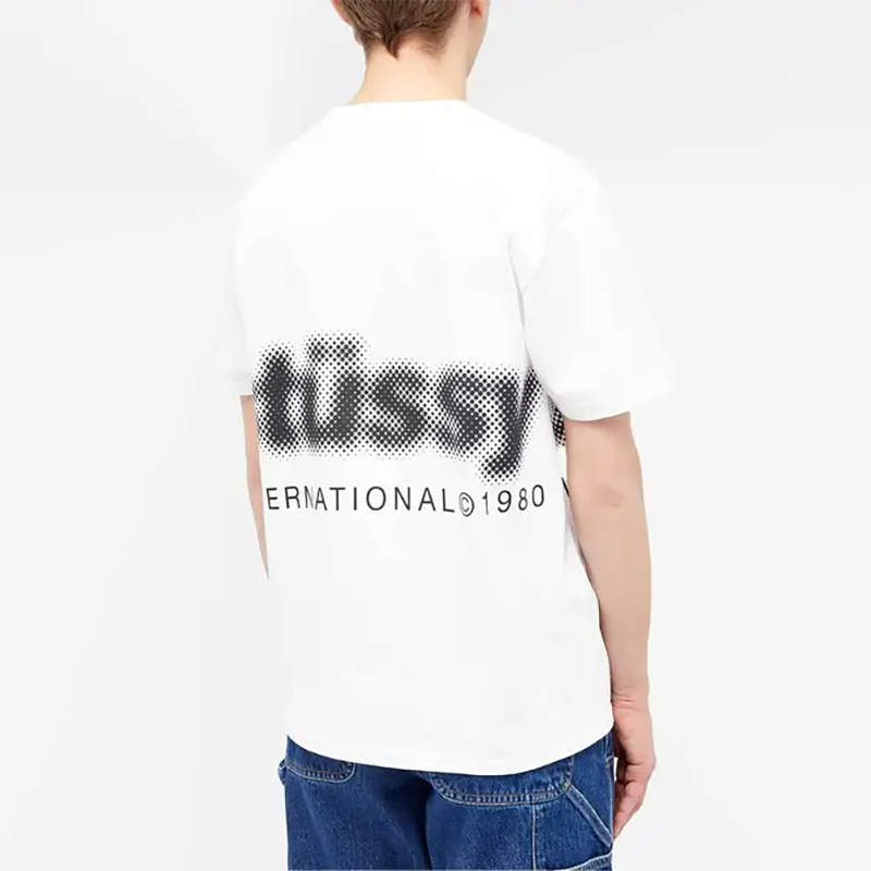 STUSSY網點LOGO印花短袖T恤