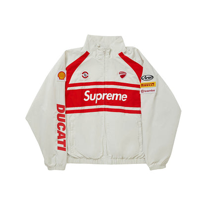 SUPREME x DUCATI TRACK JACKET PANT 立領運動夾克|長褲