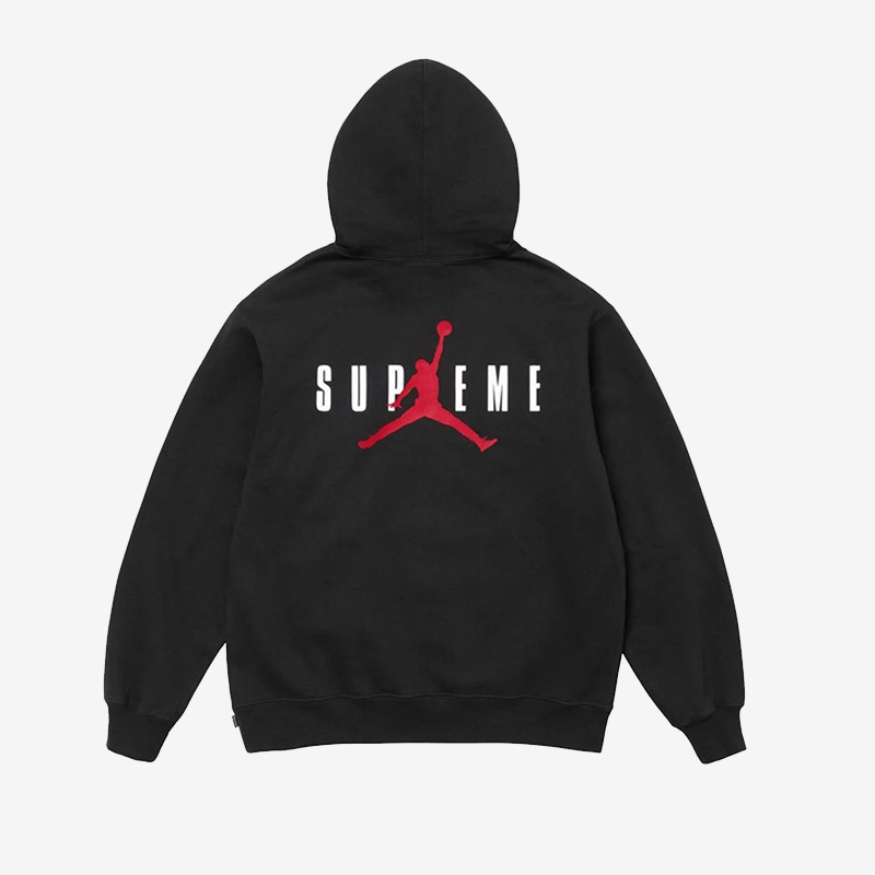 Supreme x Jordan 2024FW Hooded Sweatshirt 抓絨運動連帽衫