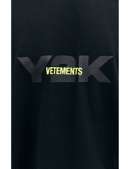 VETEMENTS 印花短袖T恤