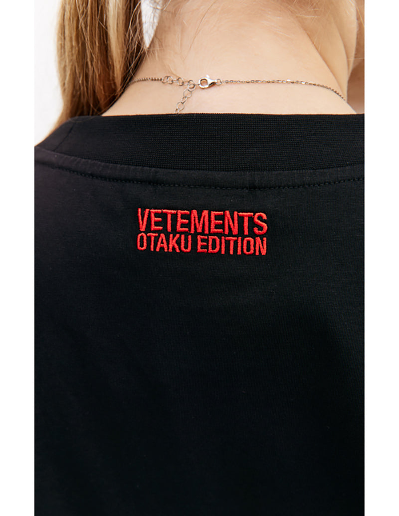 VETEMENTS ANIME FREAK 印花短袖T恤