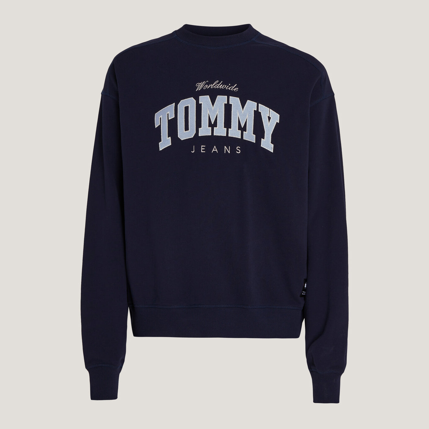 TOMMY JEANS 字母刷毛衛衣