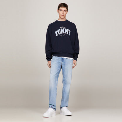 TOMMY JEANS 字母刷毛衛衣