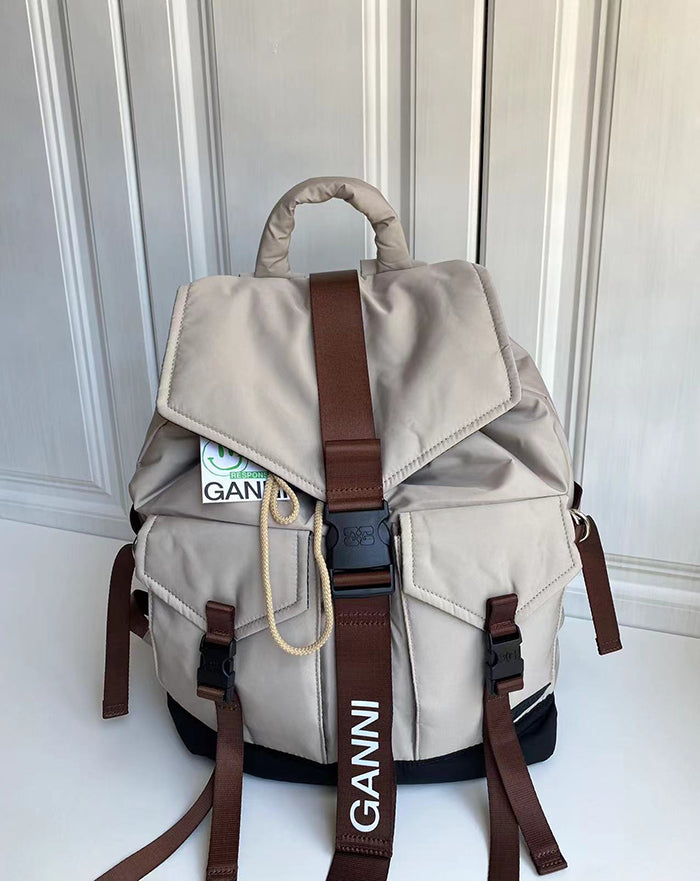 GANNI TECH BACKPACK 多功能口袋後背包