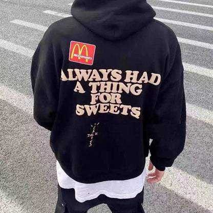 Travis Scott x McDonald's 蘋果派連帽衛衣