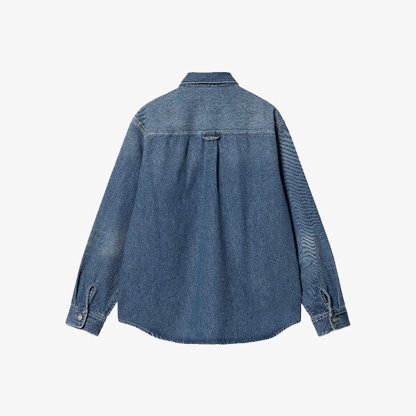 CARHARTT WIP HARVEY SHIRT JACKET UNISEX 卡哈特口袋牛仔襯衫