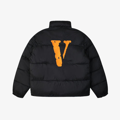 VLONE BIG LOGO SERIES 刺繡V字母羽絨外套