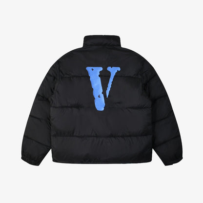 VLONE BIG LOGO SERIES 刺繡V字母羽絨外套