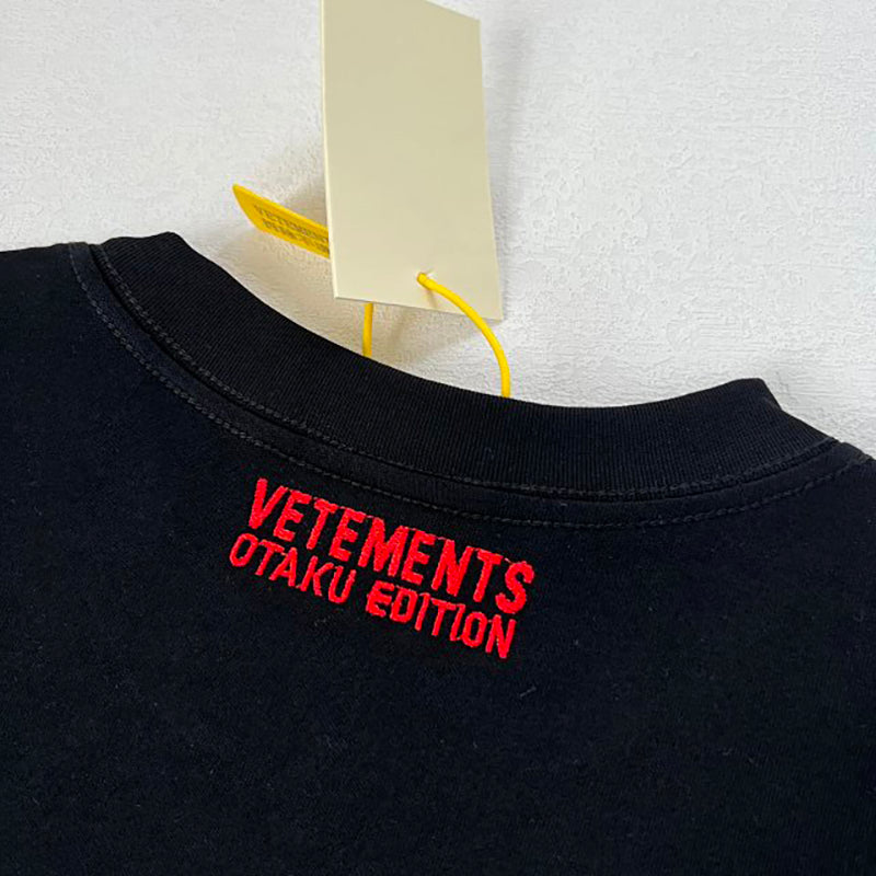 VETEMENTS ANIME FREAK 印花短袖T恤