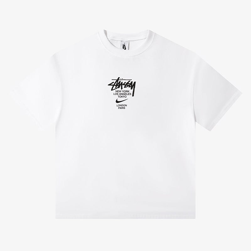 STUSSY x NIKE T-SHIRT 聯名印花短袖T恤