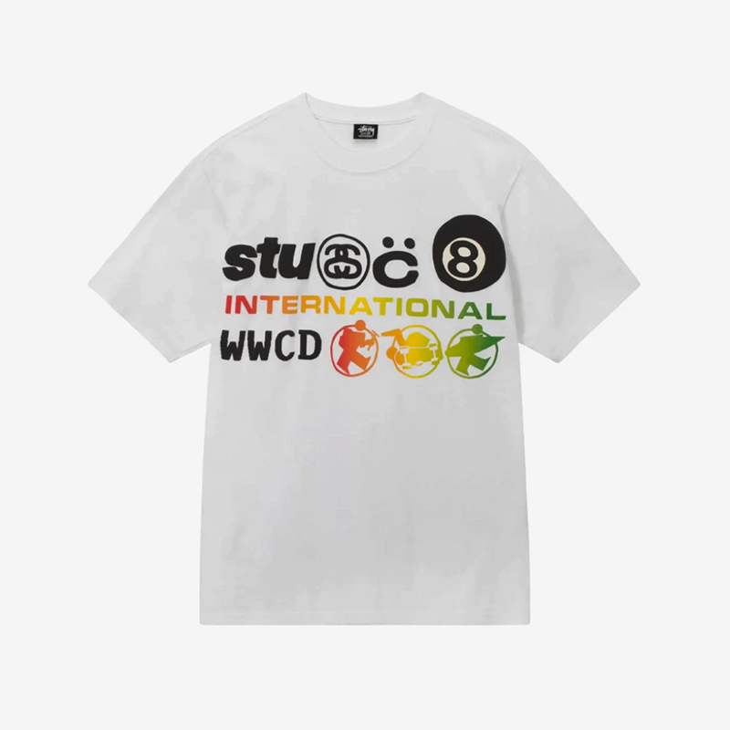 STUSSY x CPFM 發泡印花短袖T恤