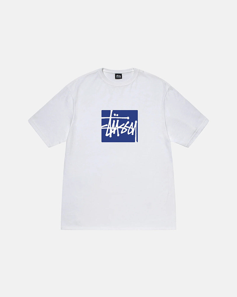 STUSSY 方標LOGO 短袖T恤