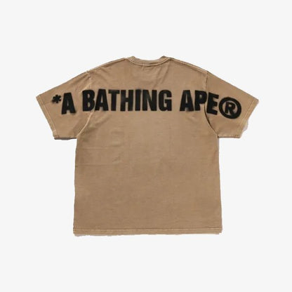 AAPE BY *A BATHING APE® 噴染印花短袖T恤 - VANASH